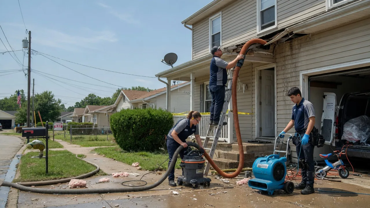 Water Damage Restoration in Vina, AL near me
